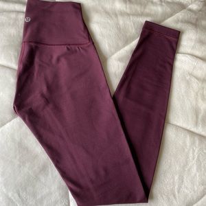 lululemon high-rise wunder under leggings